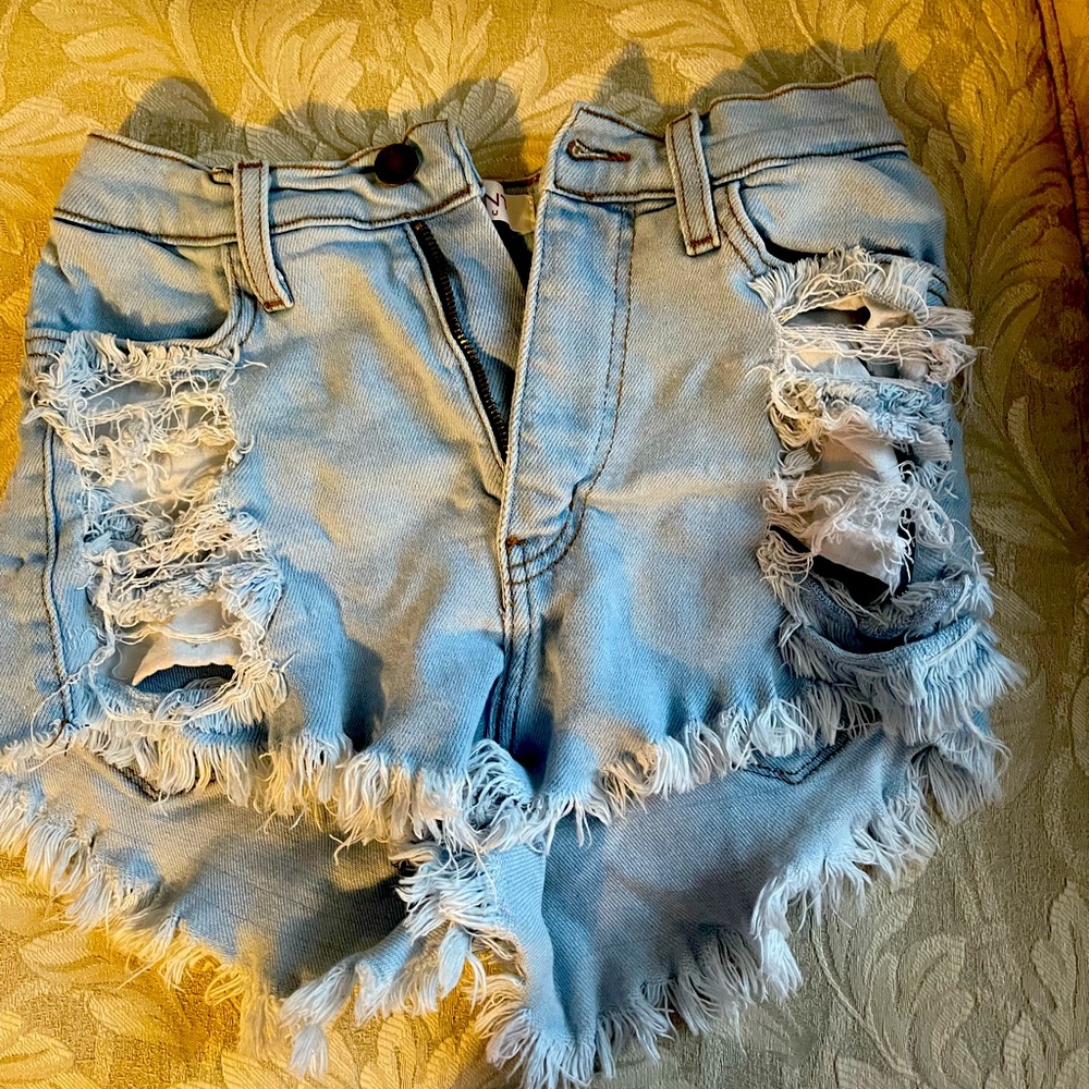 Jean shorts